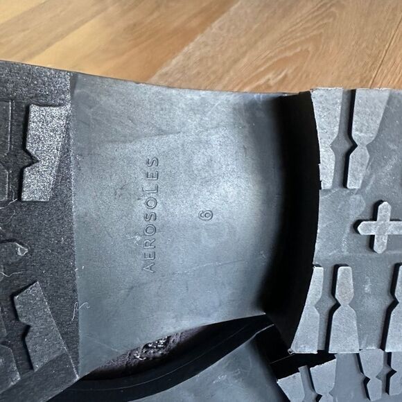 AEROSOLES Arezzo Buckle Bootie In Grey Faux Suede - Picture 12 of 12